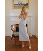Emma Stripe Midi Dress