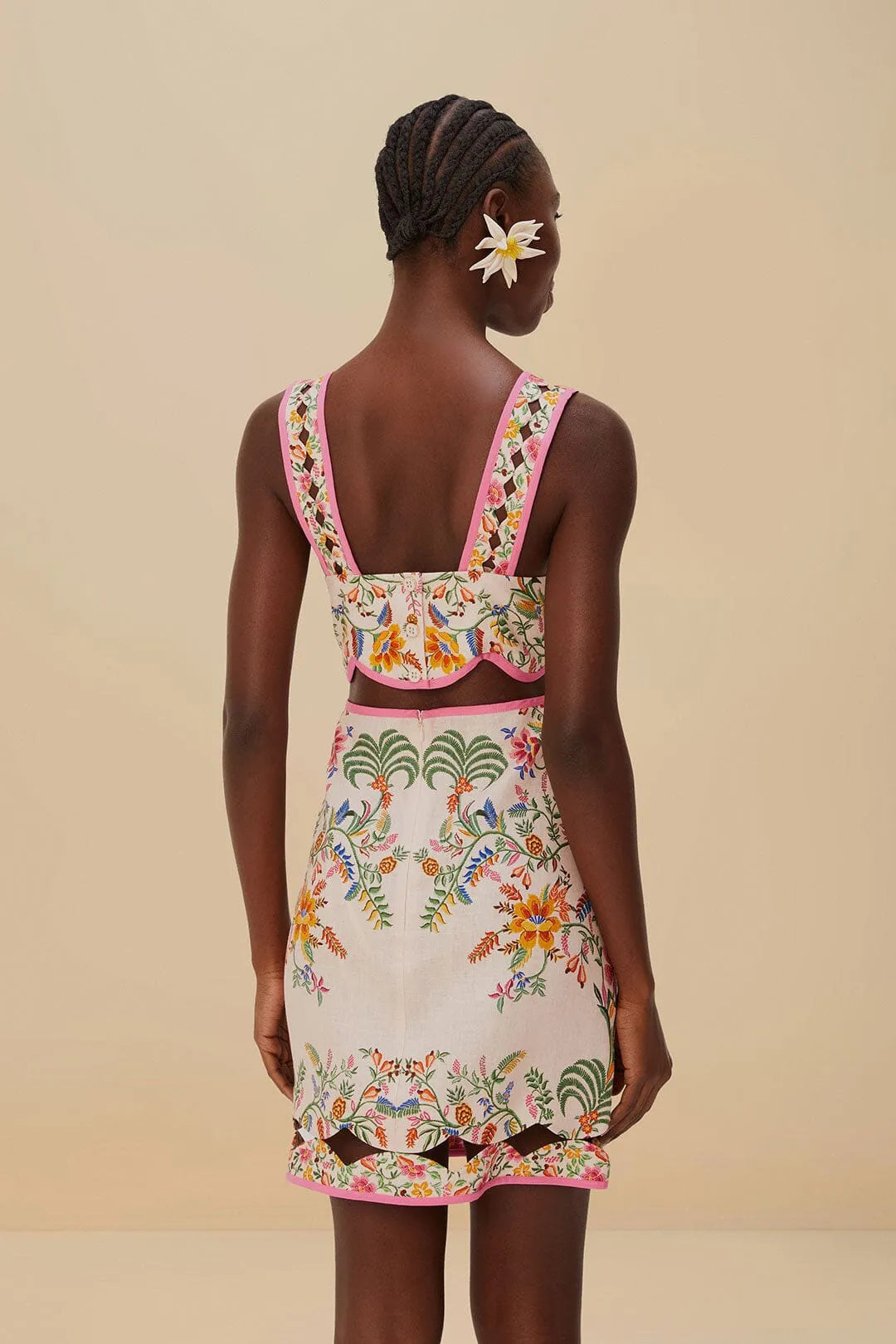 Delicate Forest Mini Dress
