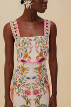 Delicate Forest Mini Dress