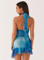 Waterfall Mini Dress