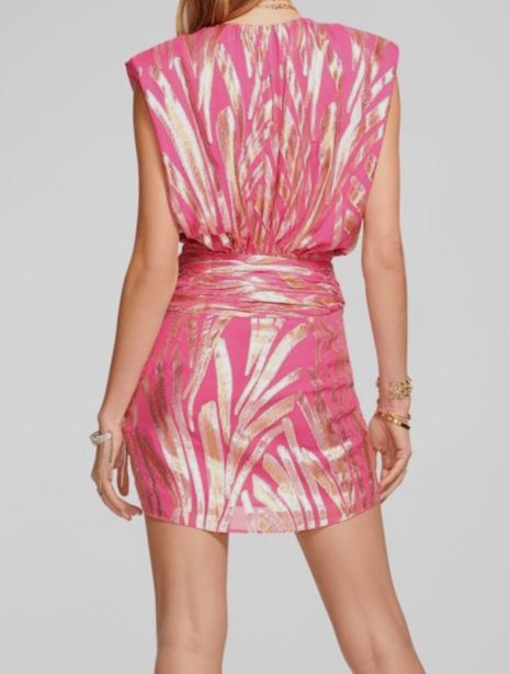 Reina Metallic Mini Dress