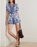 Shell Garden Romper